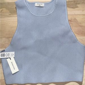 BABATON Sculpt Knit Racer Cropped Tank - 2XL